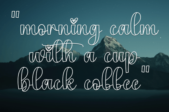 Hangout Font - Preview 4