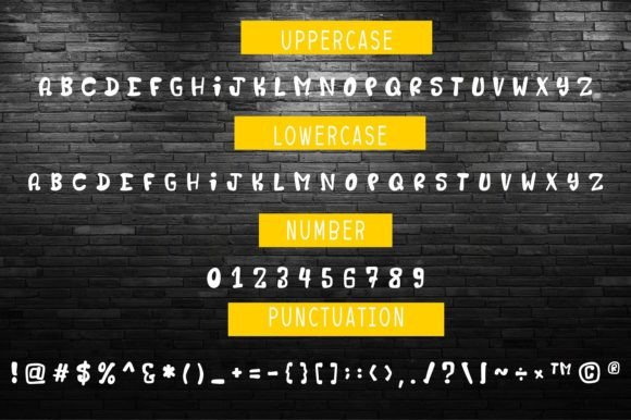 Market Street Font PNG with transparent background - Preview 1