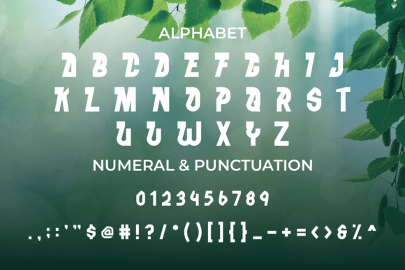Melelea Font PNG with transparent background - Preview 1