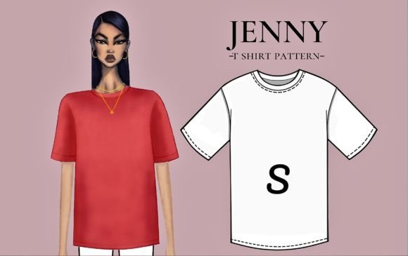 Oversized Basic T-Shirt Women Basic S