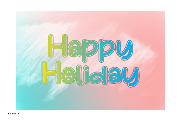 Partty Font PNG with transparent background - Preview 5