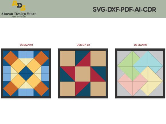 Quilt Block Cut Files Farmhouse Designs