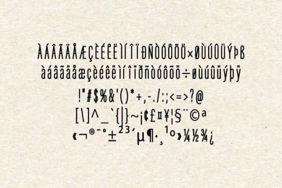 Roundo Font PNG with transparent background - Preview 3