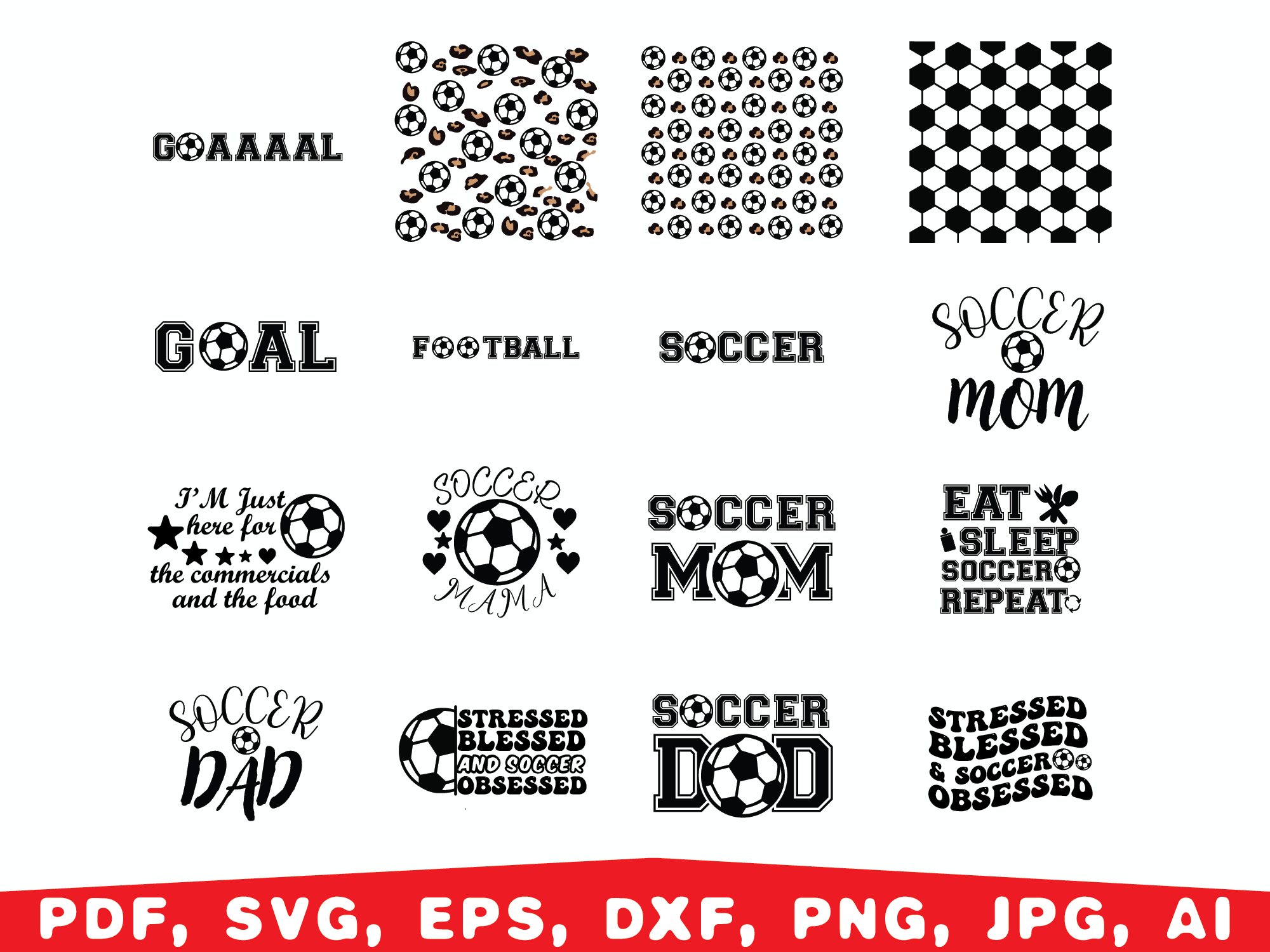 Soccer Quotes, Soccer Leopard Pattern