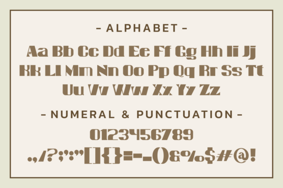 Abeliq Vibes Font - Preview 1