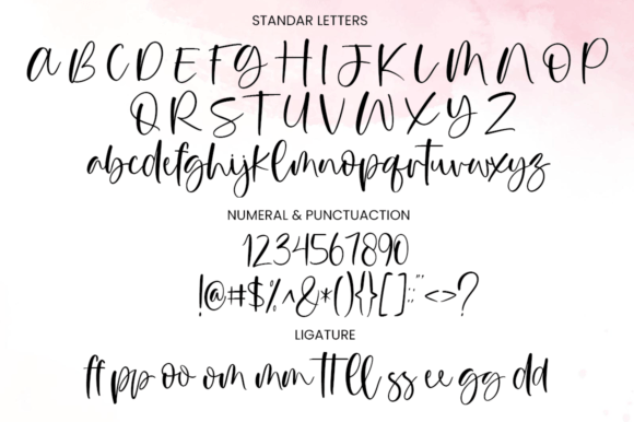 Another Love Font - Preview 5