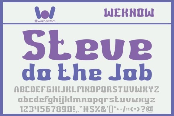 Apple to Apple Font - Preview 3