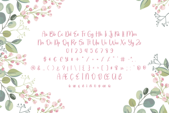 Birthday Font - Preview 6