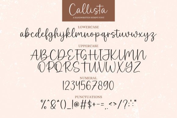 Callista Font - Preview 6