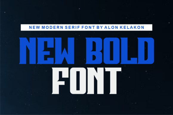 Dark Version Font - Preview 1