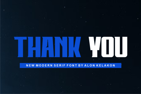 Dark Version Font - Preview 4