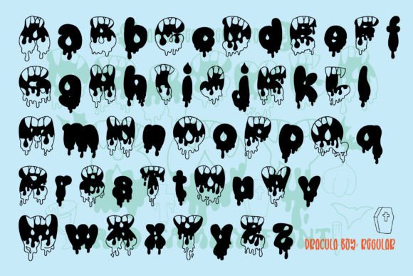 Dracula Boy Font - Preview 2