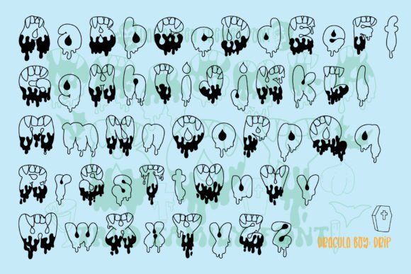 Dracula Boy Font - Preview 4