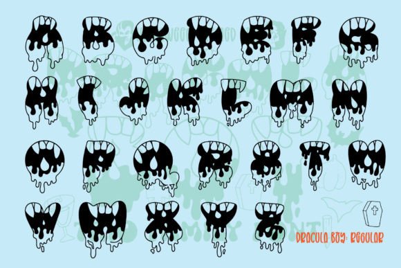 Dracula Boy Font - Preview 5