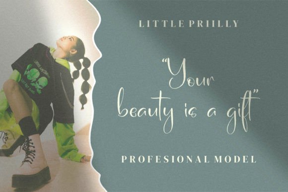 Ellyshalira Font PNG with transparent background - Preview 6