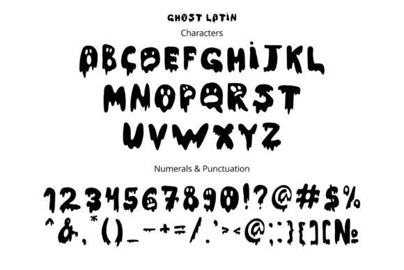 Ghost Font - Preview 1