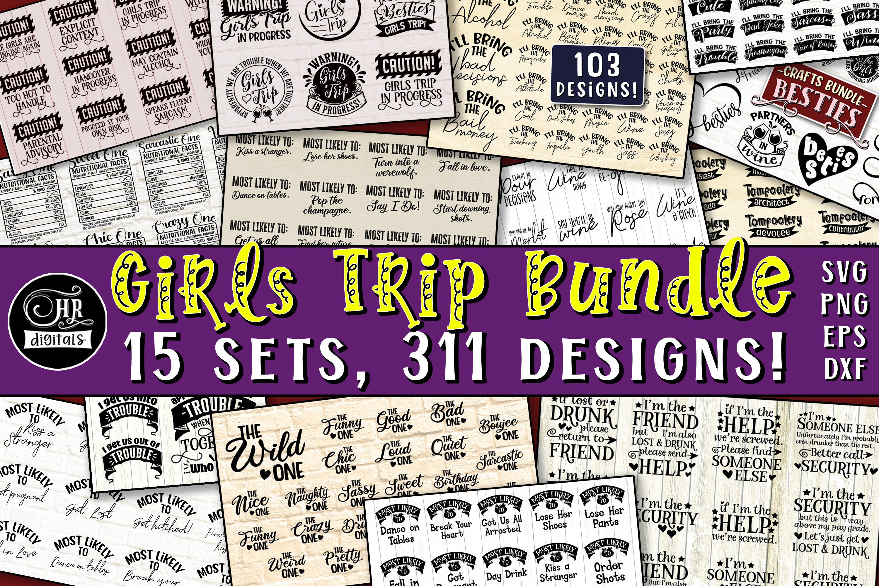 Girls Trip Bundle, Matching Girl Group
