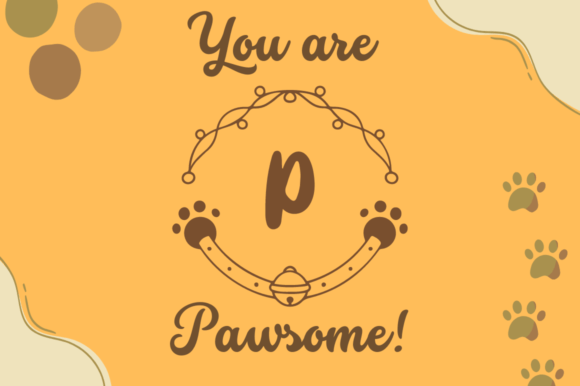 Good Boy Monogram Font - Preview 1