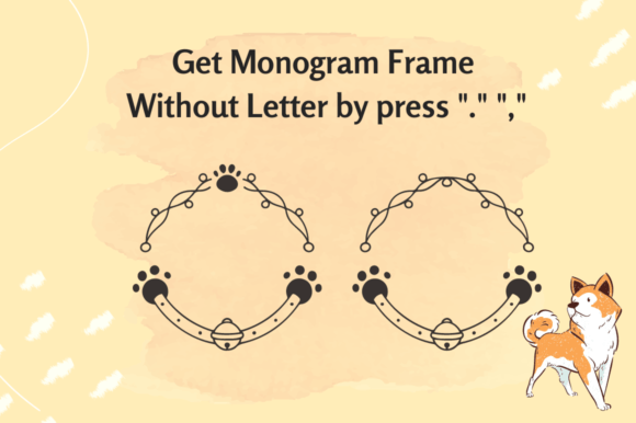 Good Boy Monogram Font - Preview 3