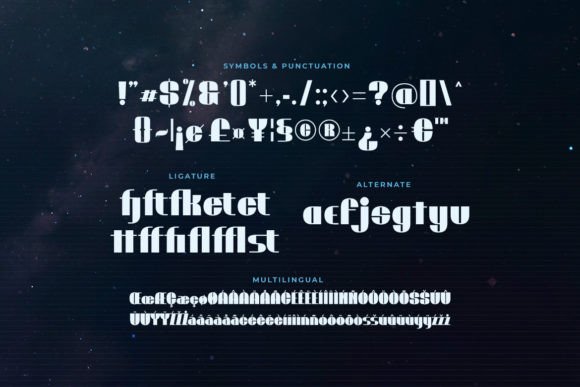 Grand Space Font - Preview 2