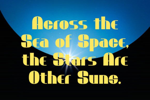 Grand Space Font - Preview 4