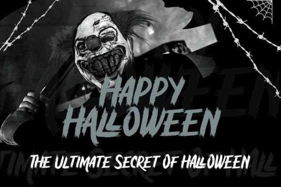Gruesome Monster Font - Preview 2