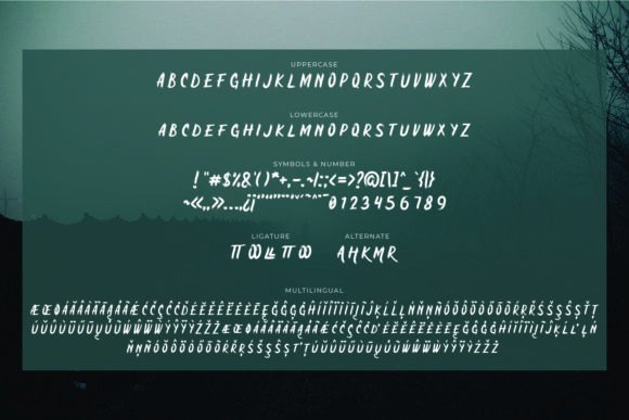 Gruesome Monster Font - Preview 3