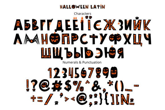 Halloween Font - Preview 2