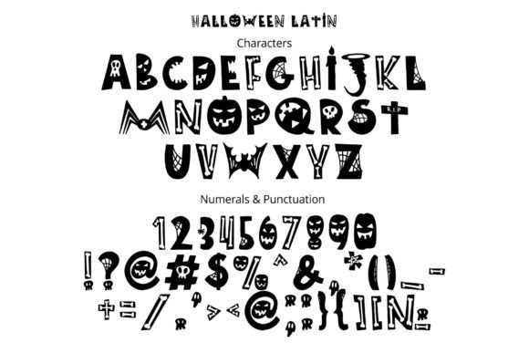 Halloween Font - Preview 3