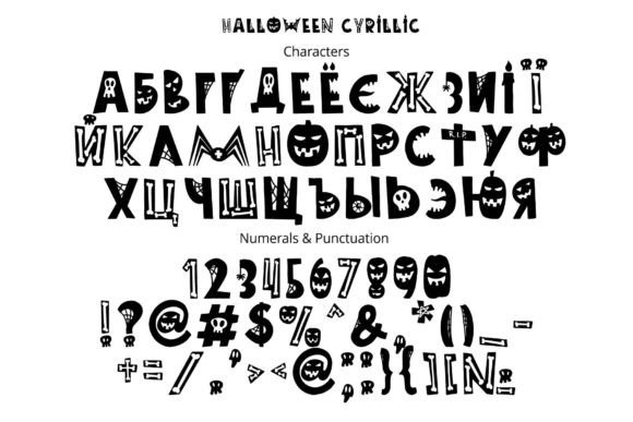 Halloween Font - Preview 4