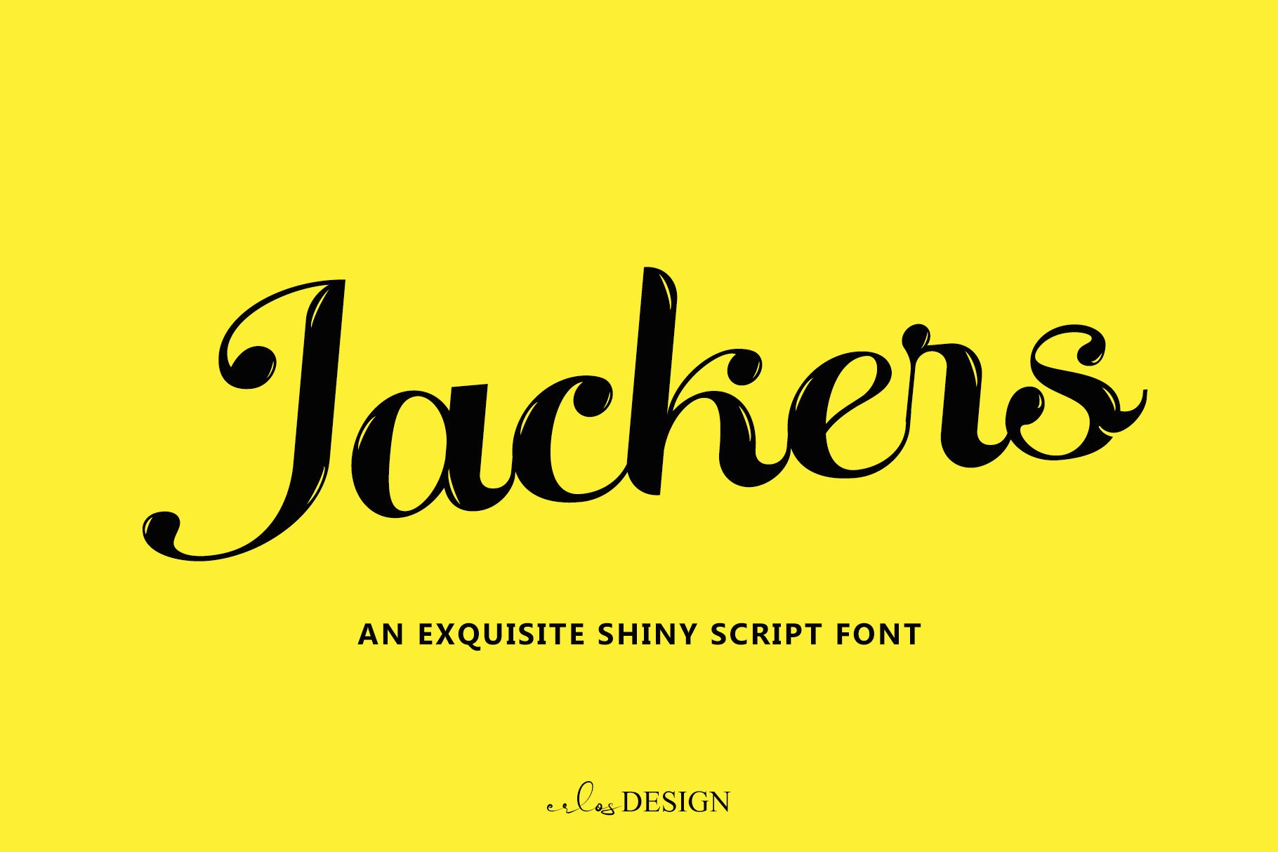 Jackers Font by erlosDESIGN · Creative Fabrica