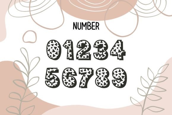 Little Trio Font PNG with transparent background - Preview 2