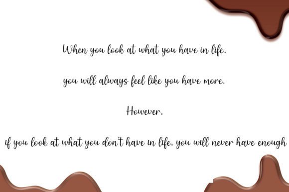 Magentha Chocolate Font font preview - 4