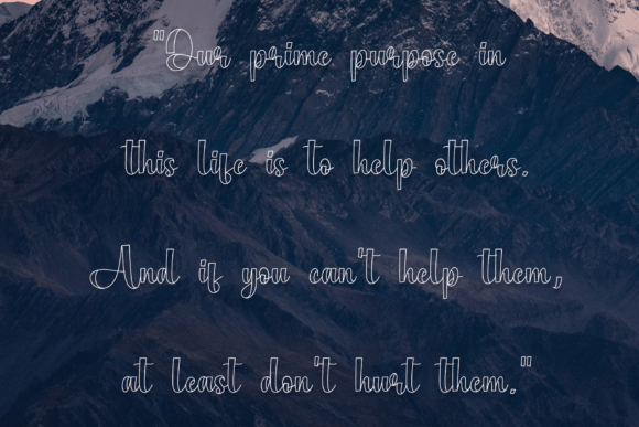 Pendant Font PNG with transparent background - Preview 5