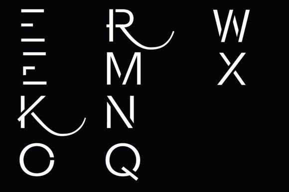 Rovek Font PNG with transparent background - Preview 1
