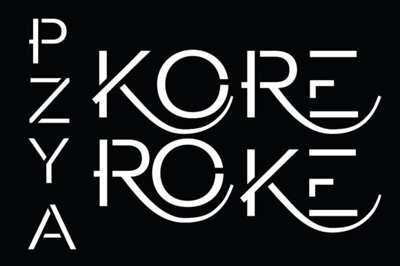 Rovek Font PNG with transparent background - Preview 2