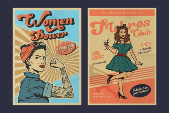 Retro Magaze Font PNG with transparent background - Preview 5