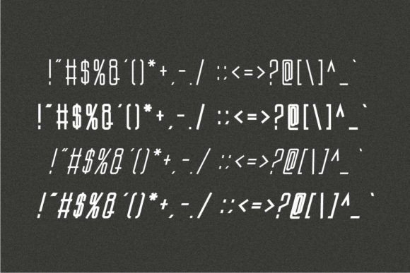 Rocklyn Font PNG with transparent background - Preview 2