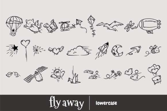 Fly Away Font - Preview 2