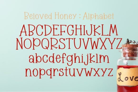 Beloved Honey Font - Preview 2