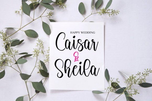 Bookmark Font - Preview 1