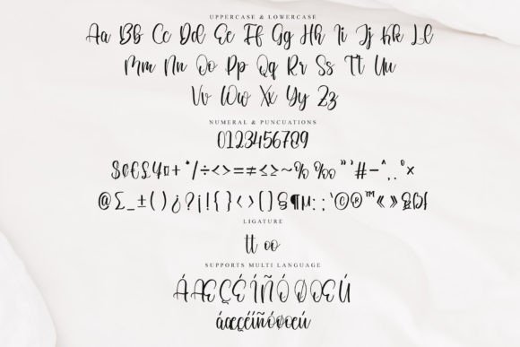 Bookmark Font - Preview 4