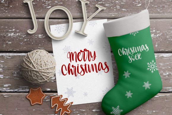 Christmas Chimney Font - Preview 2