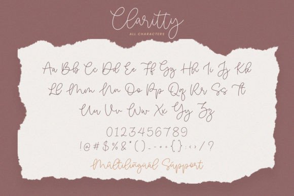 Claritty Font - Preview 5