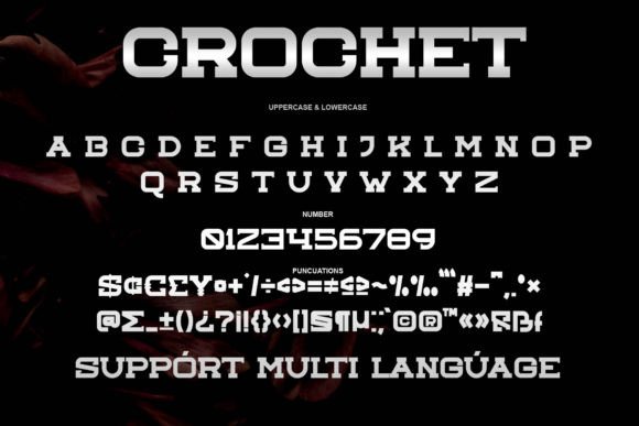 Crochet Font - Preview 5
