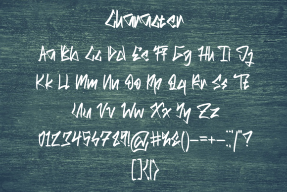 Grafarart Font - Preview 1