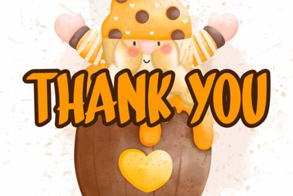 Honey Home Font PNG with transparent background - Preview 3