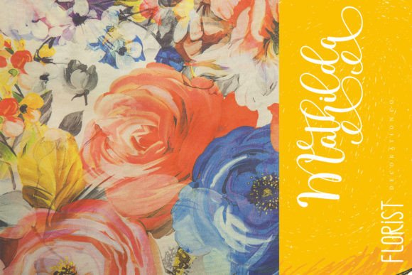 Minari Garden Duo Font PNG with transparent background - Preview 2
