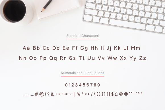 Nerdie Font PNG with transparent background - Preview 3