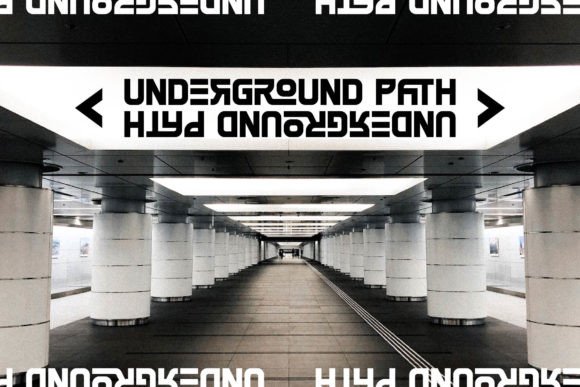 Ranger Font PNG with transparent background - Preview 5